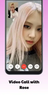 Blackpink Video Call Fake Chat android App screenshot 2