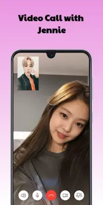 Blackpink Video Call Fake Chat android App screenshot 3